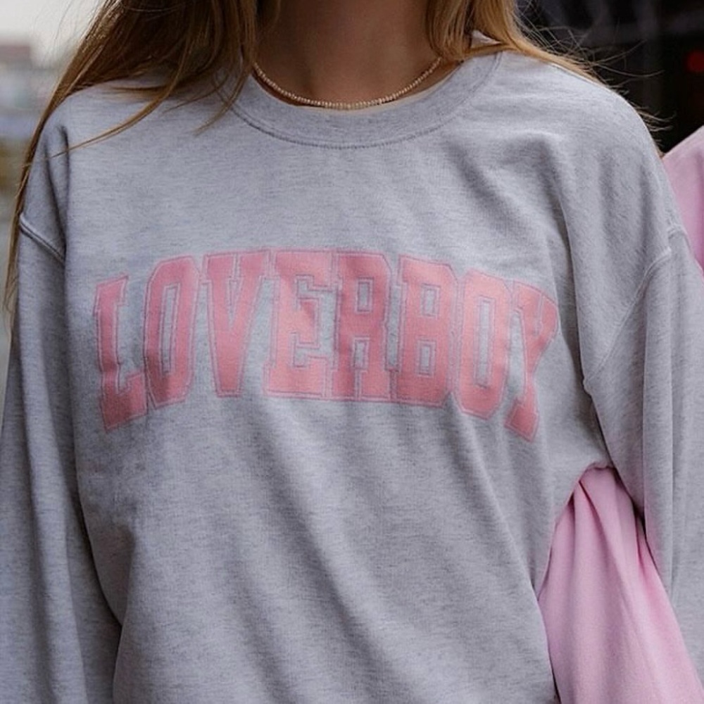 Loverboy University Crewneck XOXO Edition LARGE Featured on Bravo’s SummerHouse